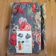 花柄リュック 折りたたみ式 バッグ
