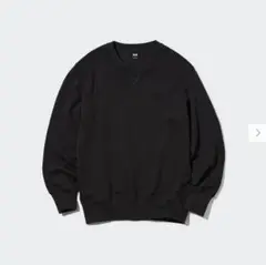 UNIQLO スウェット トレーナー トップス ブラック Lサイズ
