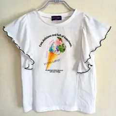 女の子 Tシャツ 160cm 白