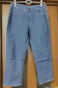 デニムクロップドパンツ　Lサイズ