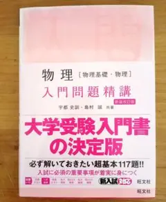 入門問題精講 物理 物理基礎 大学受験 理系 文系 理科 参考書 問題集