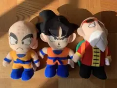 ドラゴンボール　ぬいぐるみ3コセット