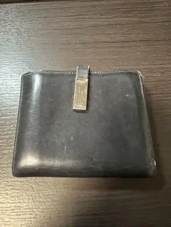 グッチ GUCCI 本革 黒 二つ折り財布