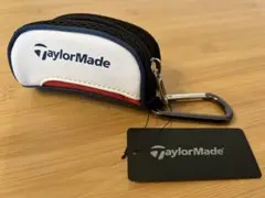 【新品未使用】テーラーメイド Taylor Made ボールケース 白×紺×赤