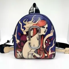 【極美品】マークジェイコブス　リュック　パックショット ローレンサイ コラボ
