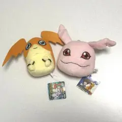 デジモン アドベンチャー コロっとまんまるぬいぐるみ パタモン コロモン セット