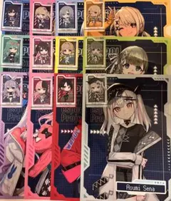 ぶいすぽっ！×GiGO クリアファイル&クリアしおり　全種コンプリートセット