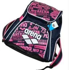 未使用 タグ付き arena アリーナ スイマーズリュック arena総柄