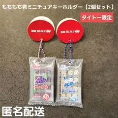 もちもち君ミニチュアキーホルダー 2個セット プライズ 匿名配送