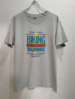 80s Tシャツ シングルステッチ　サイクルイベント　チャリティー
