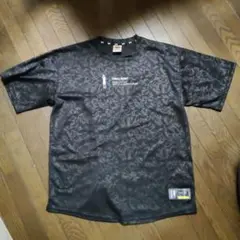 THREE POINT バスケットボール Tシャツ 7.24M　ブラック　LL