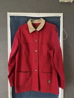 Lauren Jeans Co. デニムカバーオール　襟コーデュロイ