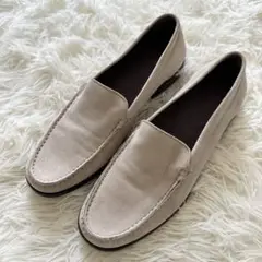 試し履きのみ　BALLY スウェードモカシン　22.5センチ