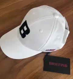 新品　BRIEFING ホワイトキャップ