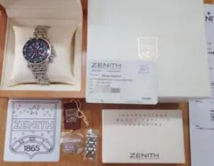 【国内正規品】OH済　ZENITH ゼニス　レインボーフライバック　クロノグラフ