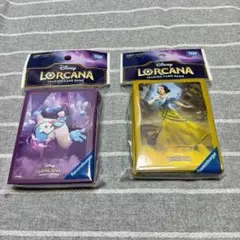 （即買いOK）　ディズニー・ロルカナ スリーブ 2個　ジーニー 白雪姫