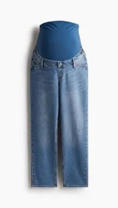 H&M デニムブルー マタニティパンツ