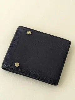 バレンシアガ 二つ折り財布 ネイビー BALENCIAGA