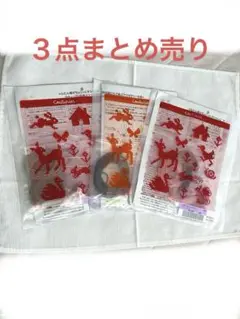 【天然の麻ひもとビーズ】フェリシモ　アクセサリー作成キット３点