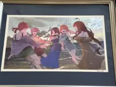 五等分の花嫁 B4メタリック複製原画 未使用 マガジン