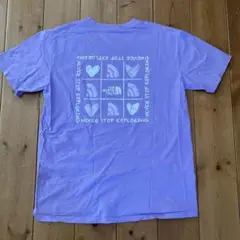 THE NORTHFACE 半袖Tシャツ パープル L寸