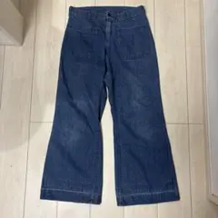 USA製 70s vintage US NAVY セーラー フレアデニム