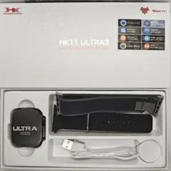 HK11 ULTRA3 スマートウォッチ 本体カラーブラック