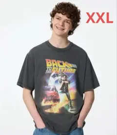 【新品未使用】 バックトゥザフューチャー Tシャツ XXLサイズ