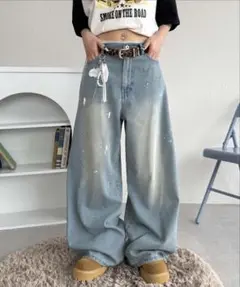 sedacle バギーシルエットオーバーダイデニム