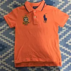 Polo Ralph Lauren ポロシャツ 4/4T オレンジ