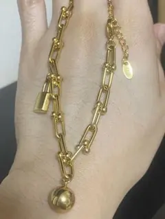 SSTEEL HARDWARE PADLOCKE BRACELET
