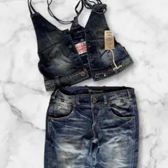 【タグ付き】westwood outfitters サロペット　デニム　M