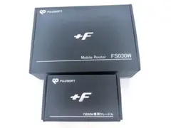 【匿名配送　クレードル付】FUJISOFT モバイルルーター FS030W