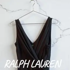『美品』RALPH LAUREN ブラック ワンピース♡S〜M相当