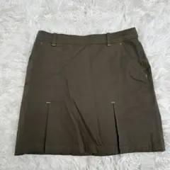marie claire マリ・クレール　ゴルフウェア　スカート　パンツ　カーキ