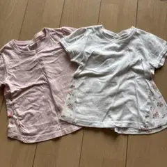 西松屋　半袖Tシャツ 女の子　双子　110 まとめ売り