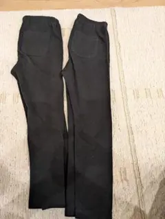 ユニクロ 　レギンス パンツ 110 黒