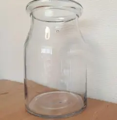 ガラス製空き瓶 約28cm