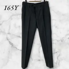 【美品】スラックス　春夏　チェック柄　165Y　グレー系