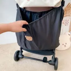 ベビーカー バッグ クマ アンダーバッグ 小物入れ マザーズバッグ