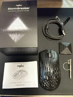 PWAGE StormBreaker ゲーミングマウス 本体 黒