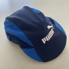 PUMA ネイビー/ブルー キャップ ユースサイズ