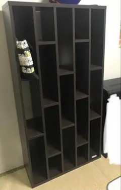 ダークブラウン IKEA 本棚