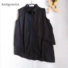 ◆良品◆Antigravite /アシンメトリーシャツ【1/S】 モダンデザイン