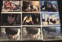 進撃の巨人 クリアカード ステッカー 25点 まとめ売り②