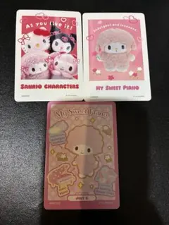 サンリオ　コレクターズカード　プロフィールをたのしむ　ピアノ　マイスウィート