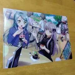 ⑰ バンドリ 湊友希那　Ａ−４クリアファイル