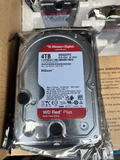 WD RED HDD 4tb 4本