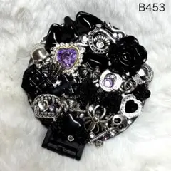 B453♡コンパクトミラー♡鏡♡デコ♡