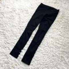 【ニューリーミー】 ストレッチパンツ スキニー L 黒 ウエストゴム 伸縮性